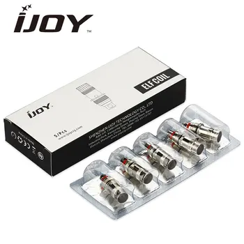 

100% Original 5pcs IJOY ELF Coil 0.5ohm/ 0.7ohm Head Coil for Ijoy ELF Tank Electronic Cigarette Vape Coil IJOY ELF