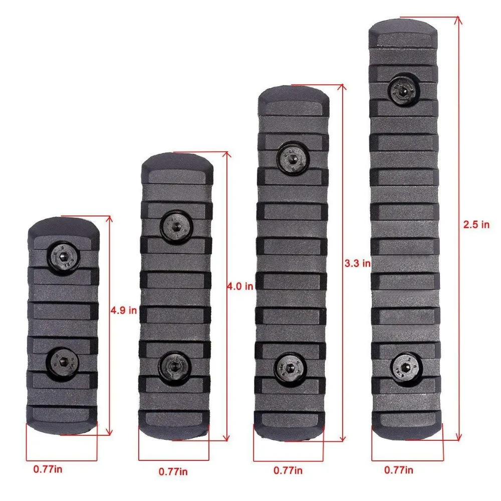 Страйкбол ar 15 аксессуары для тактического оружия M-Lok система рельсовый профиль Панель рельсы для прицел для охоты