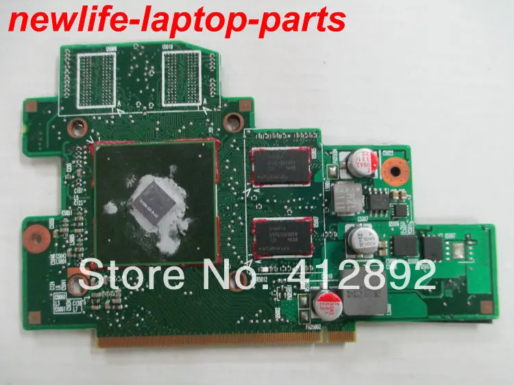 

original A500 A505 VGA card V000190400 512M test good free shipping