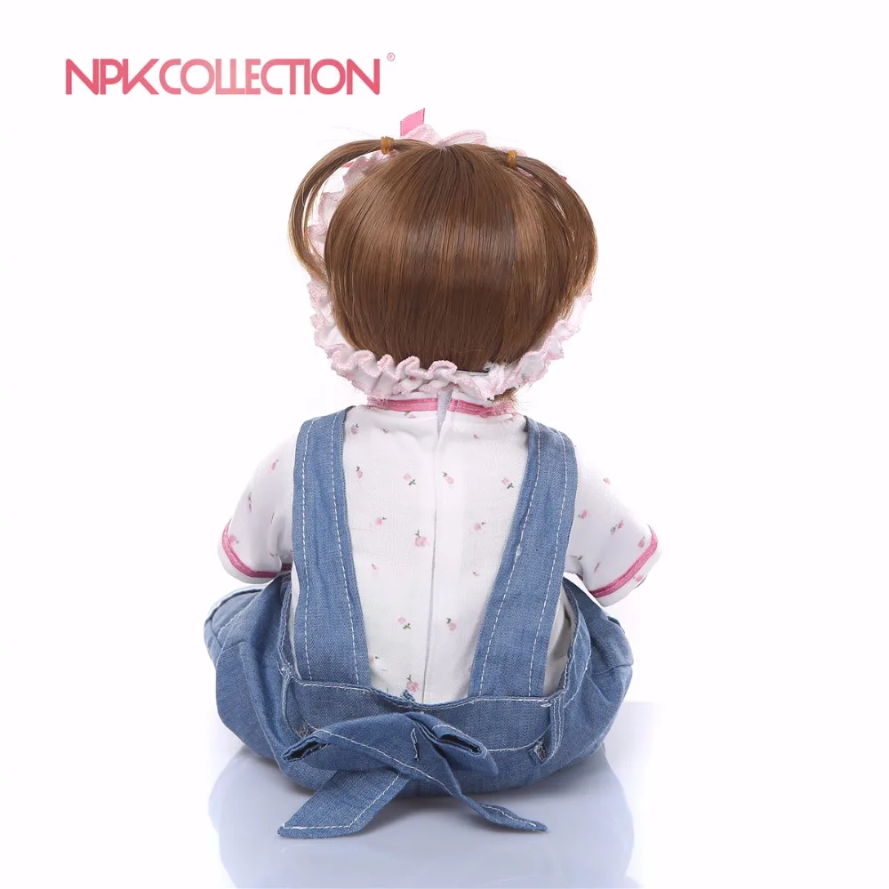NPKCOLLECTION силиконовые куклы Reborn Baby Реалистичная живая кукла Одежда для