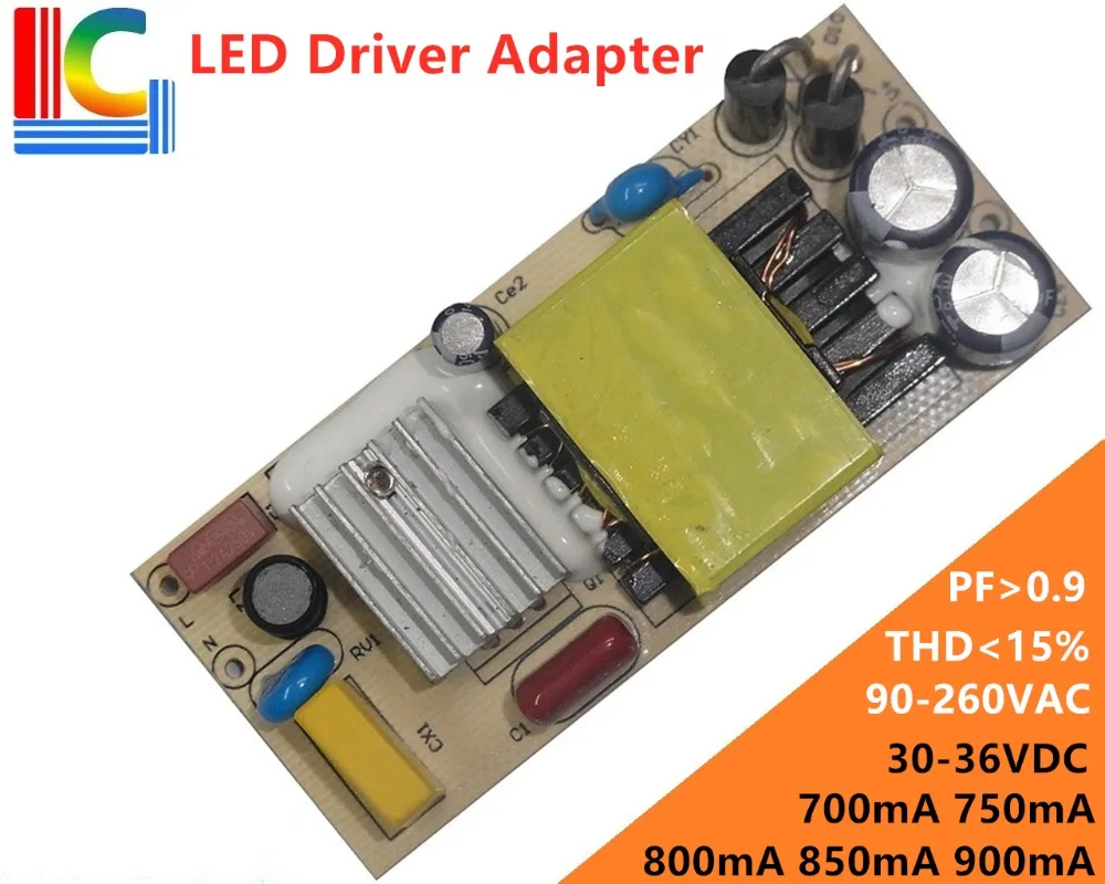 36 Вт светильник ing трансформатор TV3612 светодиодный драйвер адаптер 700mA 750mA 800mA 850mA 900mA Питание DIY Светодиодный Светильник Мозоли светодиодный Панель светильник
