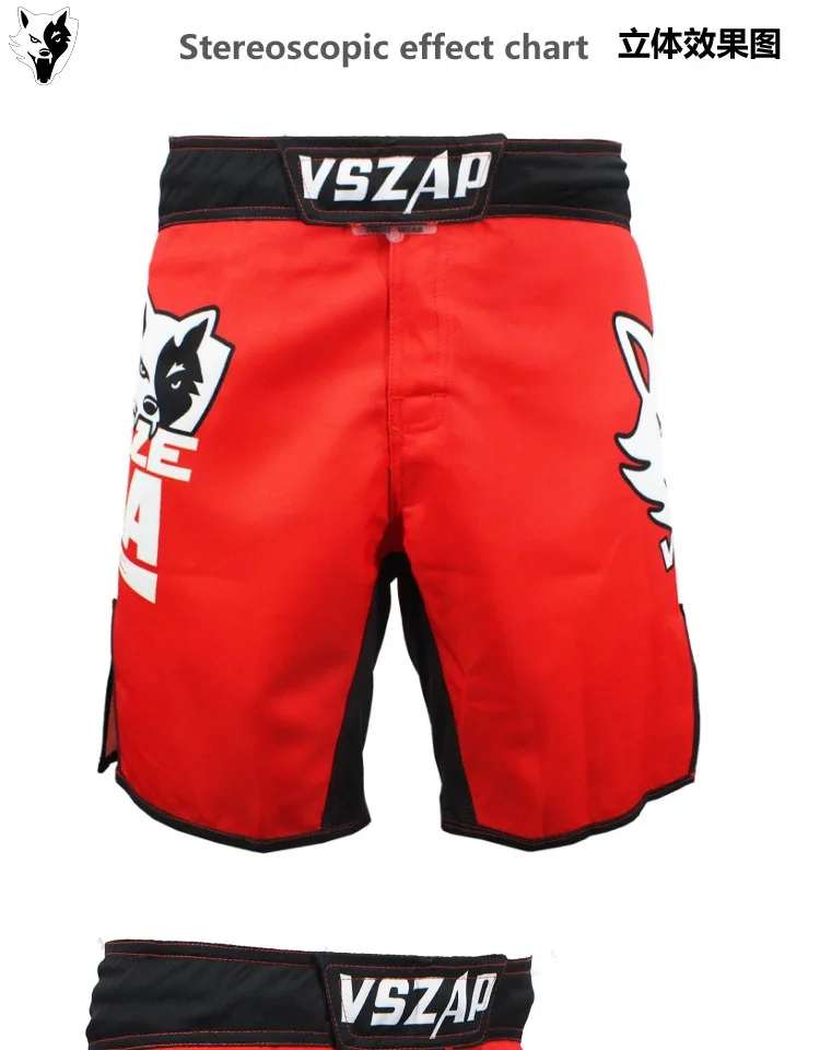 VSZAP ММА Бокс движение ткань фитнес свободный размер тренировочные шорты для кикбоксинга Муай Тай шорты спортивные ММА шорты боксео мужские брюки