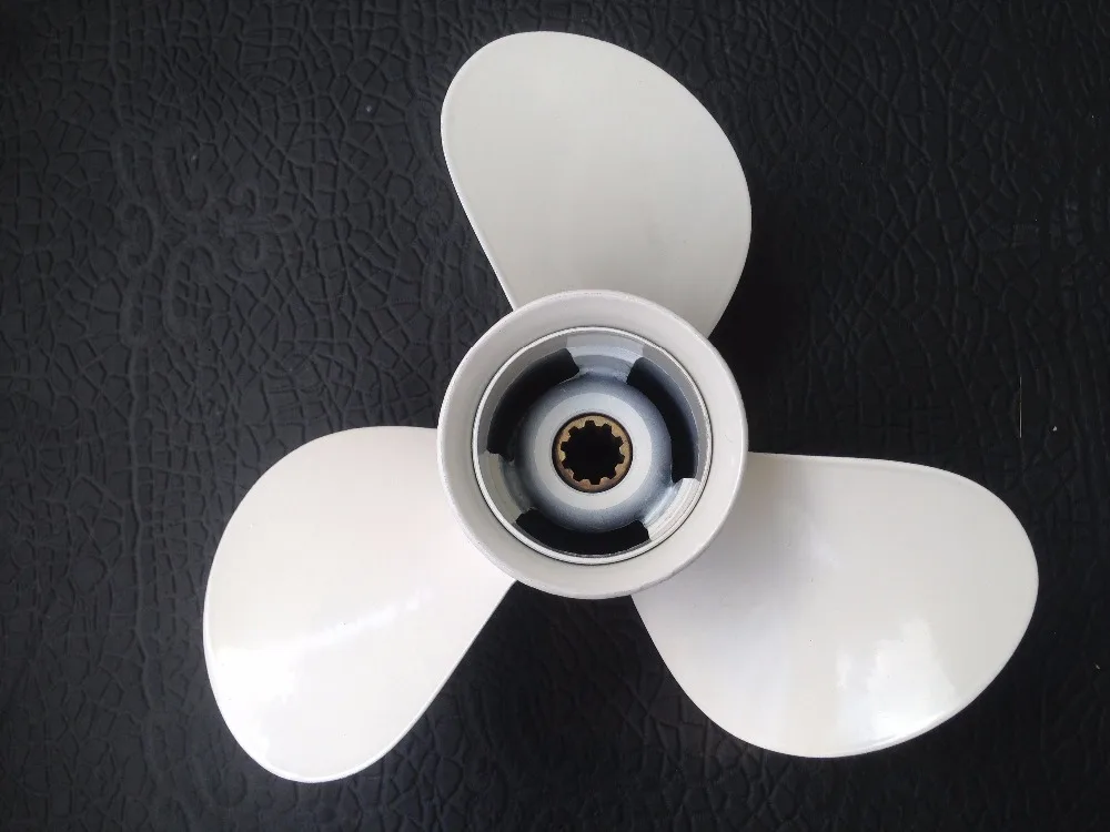 

9 1/4x11 -J For yamaha 9.9HP 15 HP For outboard propeller motor Aluminium propeller cheap outboard motors