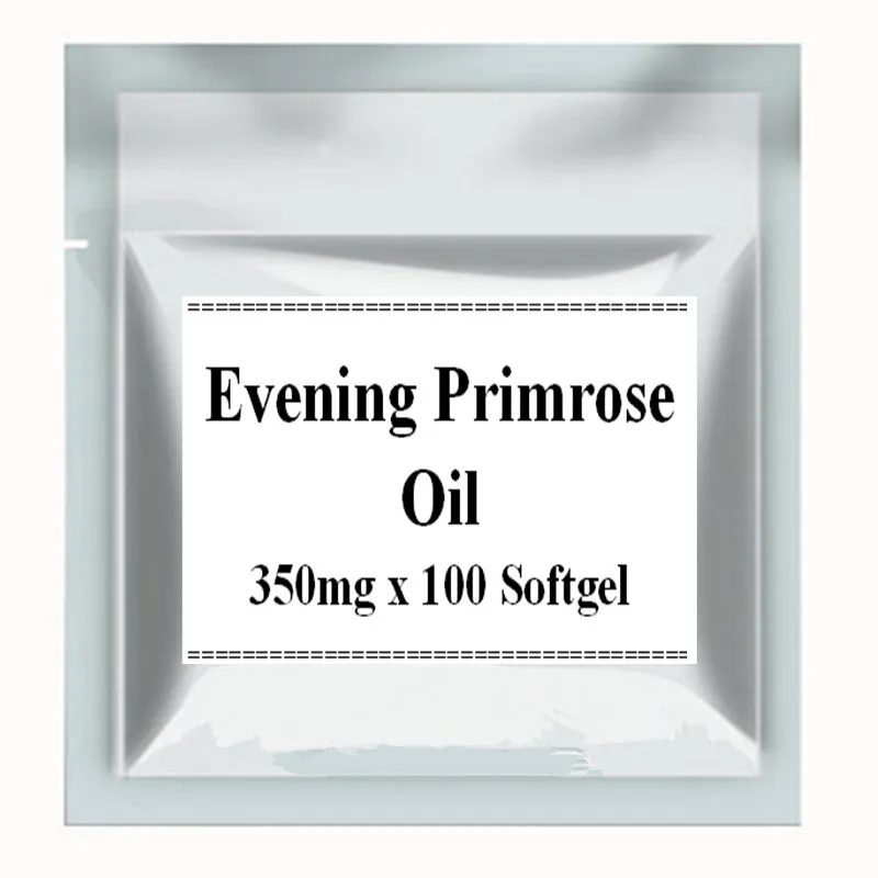 

Evening Primrose Oil Supplement 350mg x 100pcs Softgel Capsules free shipping
