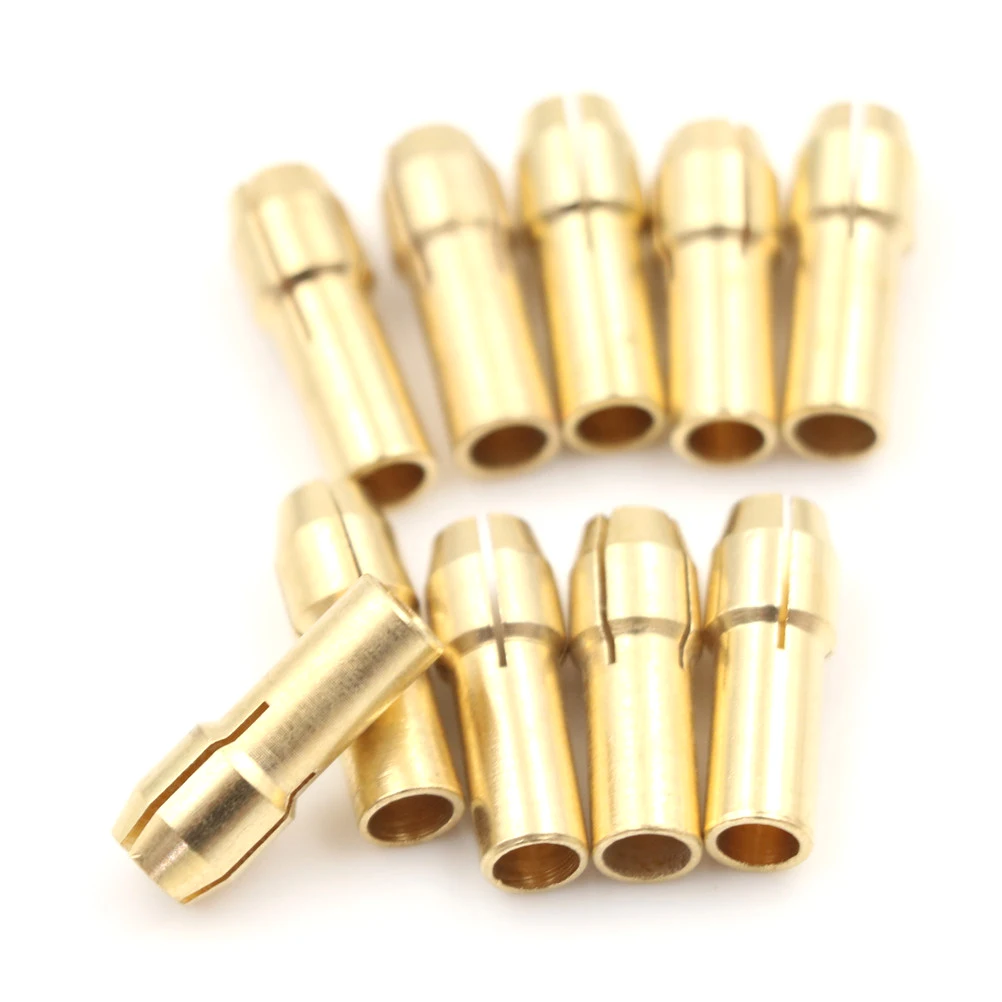 

10 Pieces Drill Collect Chuck Bits Mini Drill Chucks Drill Chuck Adapter Micro Collet Chuck