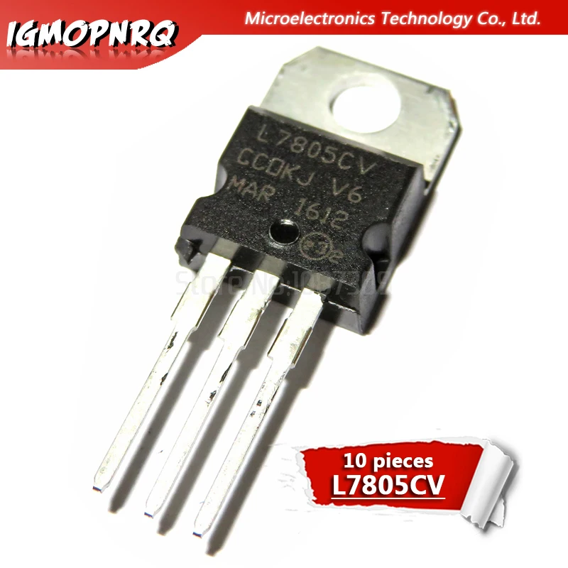 

10PCS L7805CV L7806CV L7808CV L7809CV L7812CV L7815CV L7824CV LM317T IRF3205 Transistor TO-220 TO220 L7805 L7806 L7808 L7809