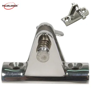 

20 mm /25mm Concave Base Stainless Steel Deck Hinge Marine Boat Diameter Pipe Bimini Top Fitting