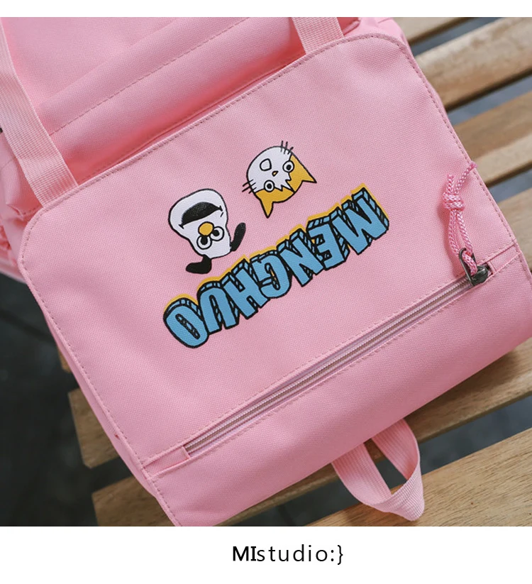 Menghuo Waterproof Nylon Women Backpacks Female Fashion Rucksack School Backpack for Girls Travel Bag Bolsas Mochilas Sac A Dos (49)