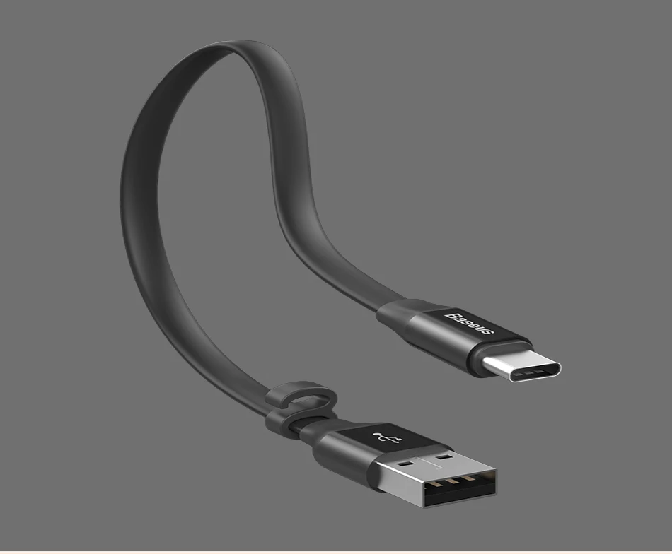 Baseus usb type-C кабель для samsung S9 Plus S8 huawei mate 10 lite USB зарядный кабель провод для быстрого заряда шнур USB C