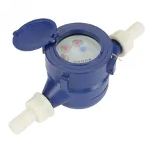 DN15 садовый домашний нейлоновый расходомер холодной воды одиночный водопоток влажный стол измерительный инструмент Регулируемый поворотный счетчик датчик переключатель