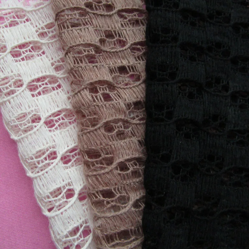 1 Yard Soft Knitted Mesh Fabric Sewing Apparel Cloth Net fabric Cotton