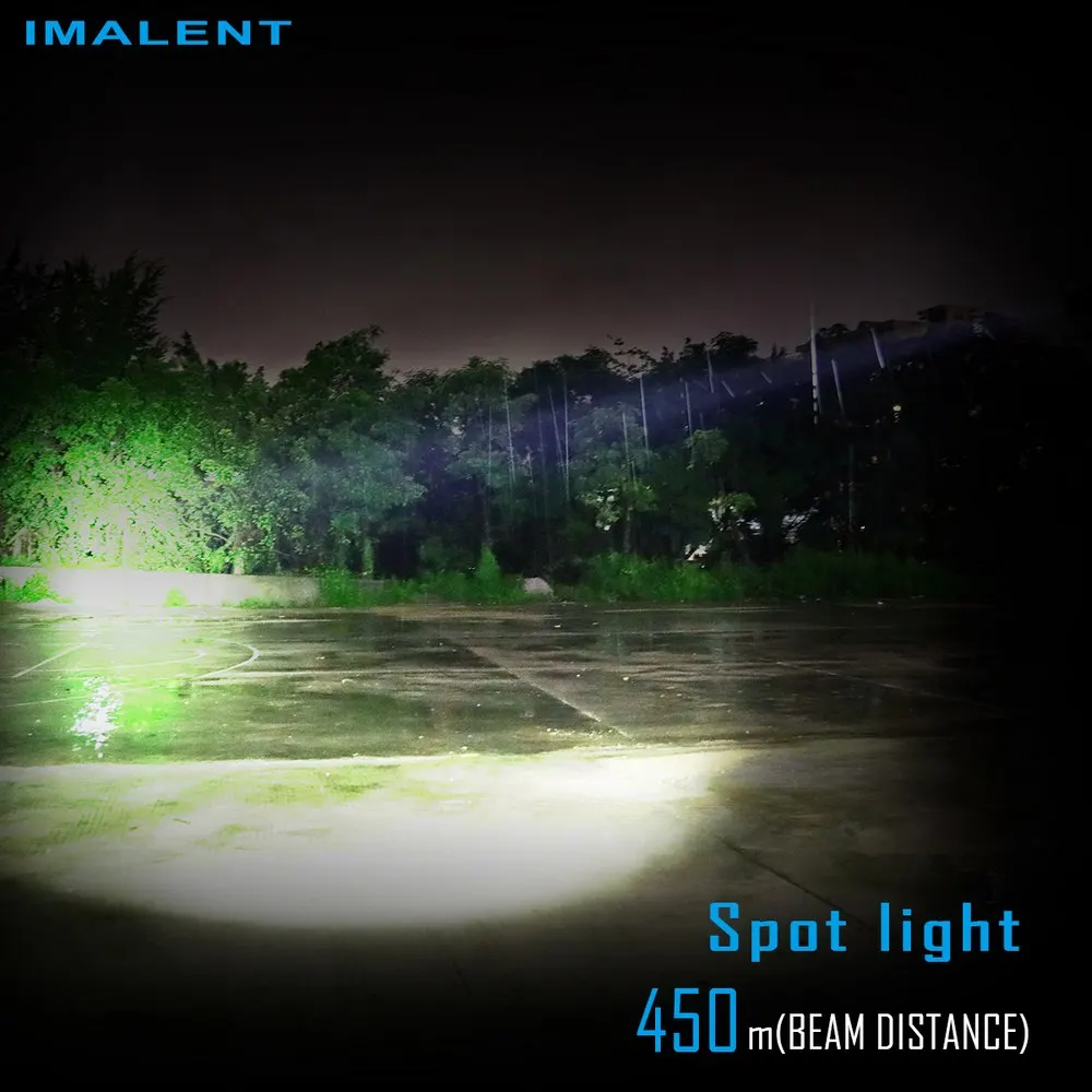 IMALENT светодиодный DM35 Палм гром концентрирующий Блик фонарик выносливость сильный маленький наружный фонарик освещение инструменты