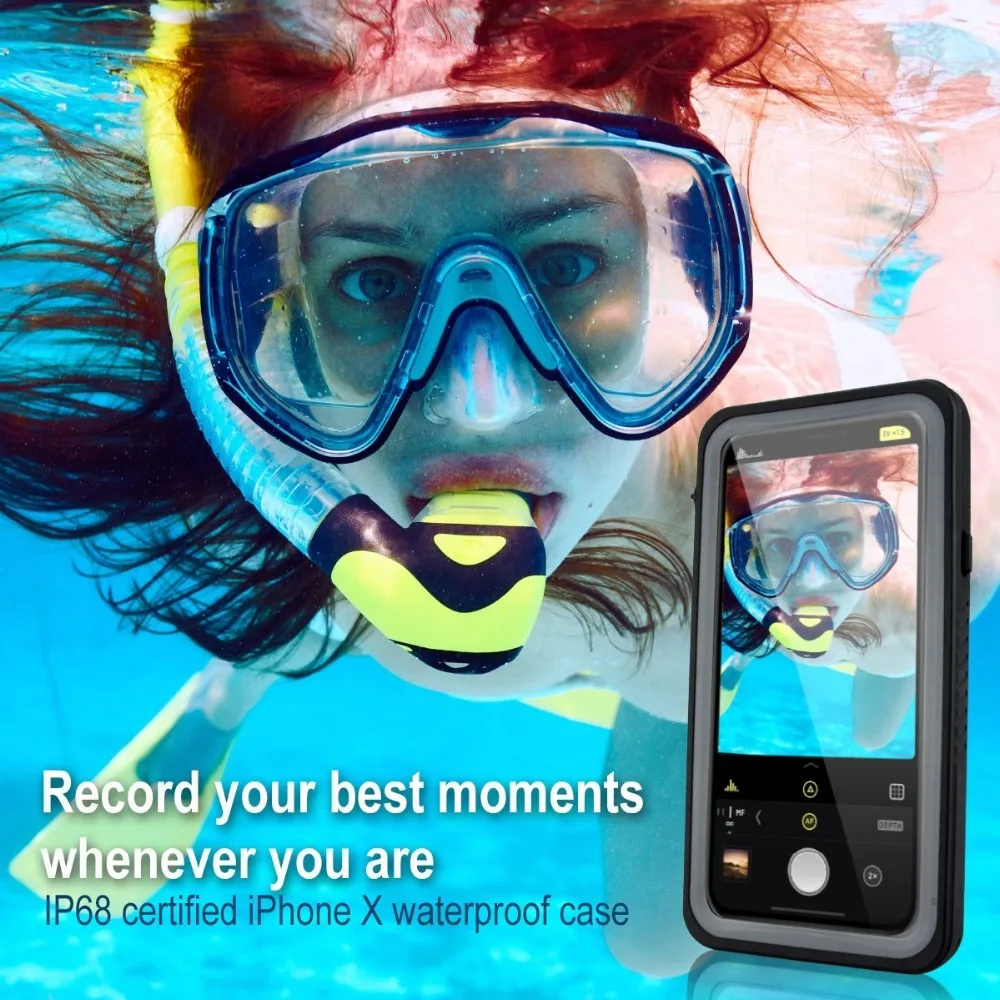 iPhone X waterproof case-4