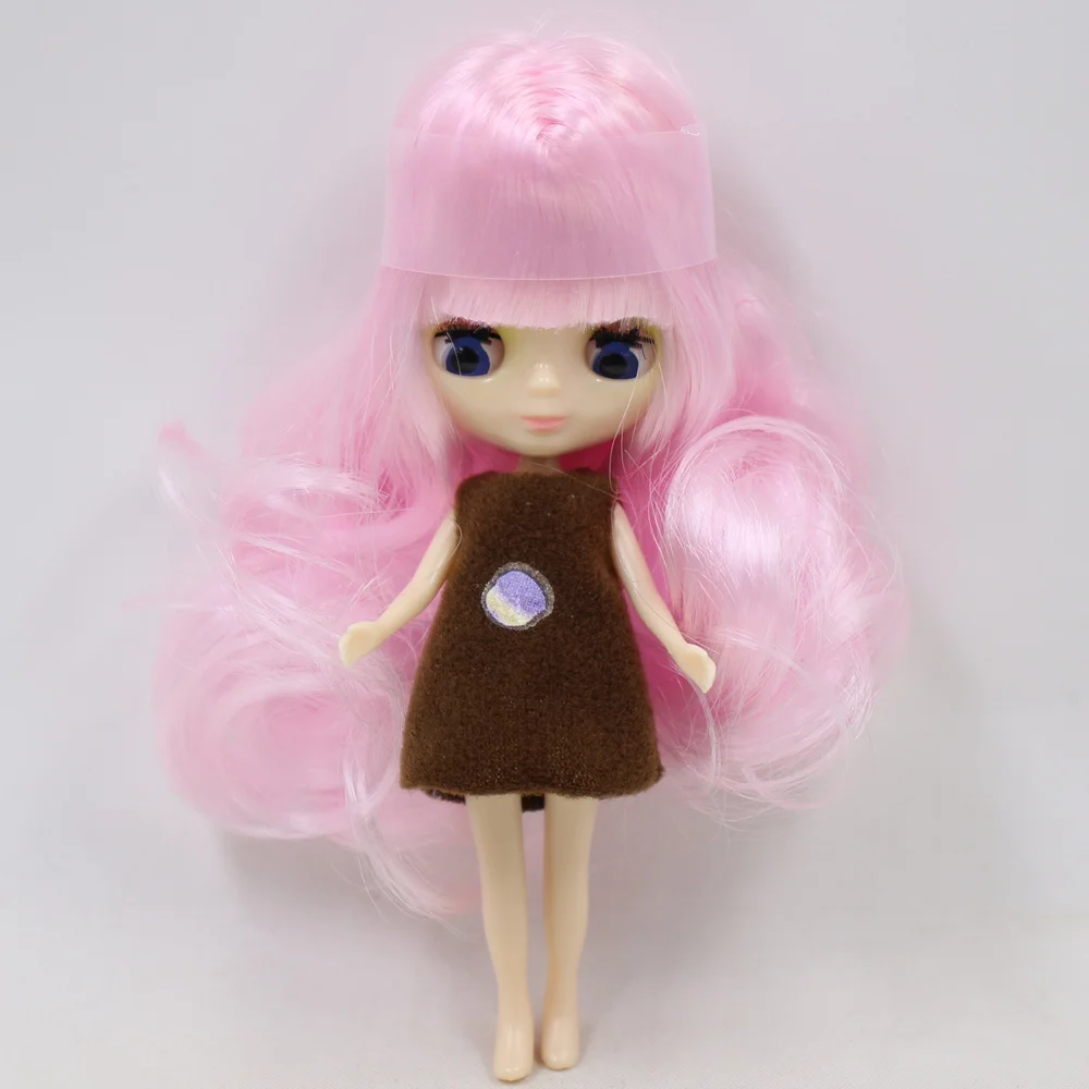 Petite Blythe Doll with Pink Hair, Open/Close Eyes & Bendable Body 1