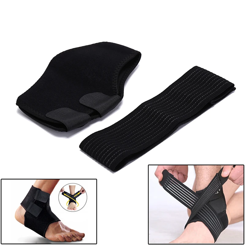 cloth stretch nylon material Elastic Ankle Brace Protector Adjustable