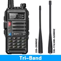 BaoFeng UV-S9 8 Watt Powerful Tri-Band 136-174/220-260/400-520Mhz 2xAntenna Amateur Handheld ham Two Way Radio Walkie Talkie