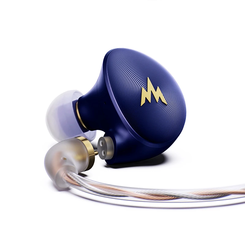 Whizzer A HE03 HiFi бас Наушники Hi Res гарнитуры Гибридный арматурный 2Pin разъем 3 5 мм в ухо