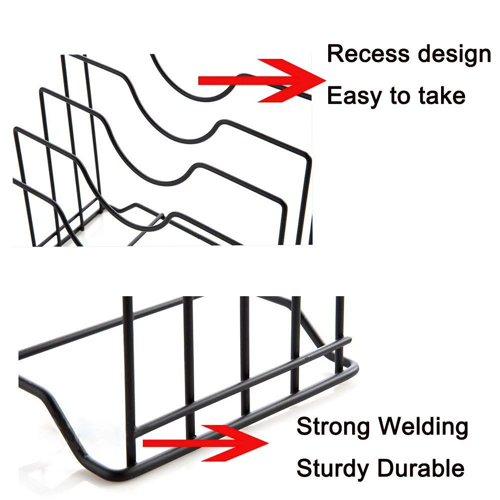 Держатель для крышки кастрюли, органайзер для крышки кастрюль, стеллаж для хранения кастрюль, крышка для кастрюли, держатель для шкафа, стеллаж, органайзер, Многофункциональный кухонный C