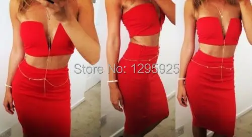 New font b Womens b font font b Sexy b font Red Crop Top High Waisted New font b Womens b font font b Sexy b font Red Crop Top High Waisted