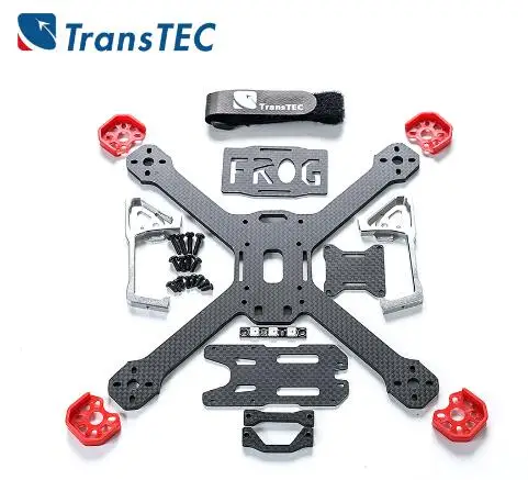 

TransTEC FROG LITE RACE V2 218mm110g led rc drone professional unit body FPV Racing drone Quadcopter frame droner quadcopter kit