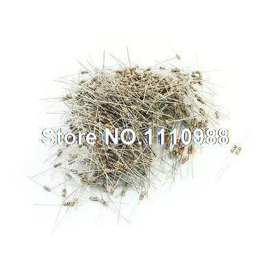 6mm x 2mm 0.25W 2 Ohm 5% Tolerance Axial Carbon Film Resistor 1000Pcs | Обустройство дома