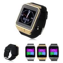 Bluetooth smart watch gv09 smartwatch mit kamera bluetooth fm radio unterstützung gsm sim tf karte für ios android-handy