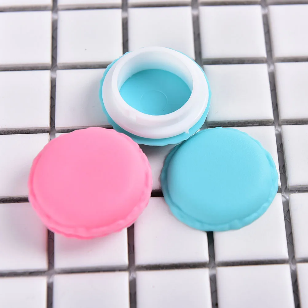 

1PCS Macaron Jewelry Earring Necklace Display Storage Case Box Coin Purse Candy Pill Box