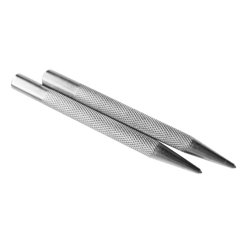 

Automatic Center Punch Anti Slip Knurling Handle Steel Metal Drill Punch Chisel