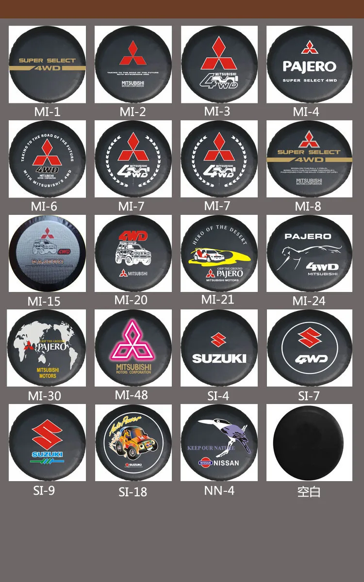 Suzuki Spare Tire Cover Suzuki Spare Tire Cover