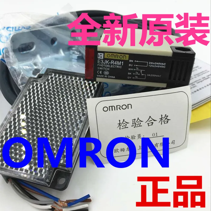 Фотоэлектрический выключатель Omron зеркало отражающего типа E3JK-R2M1 E3JK-R2M2 с отражателем часто открыт нормально закрытый