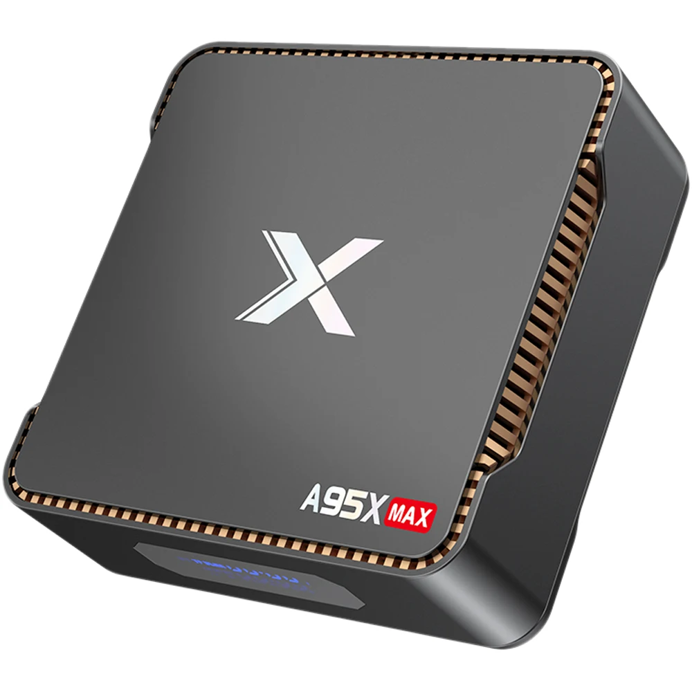A95X Max Android 8,1 ТВ Box Amlogic S905X2 4 Гб Оперативная память 64 Гб Встроенная память 2,4G + 5G Wi-Fi 1000 Мбит/с BT4.2 Поддержка H.265 Декодер каналов кабельного