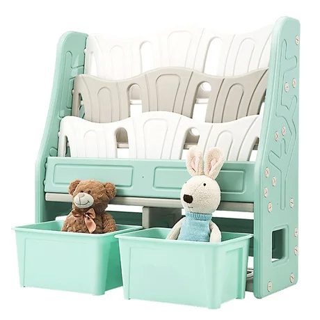 

Children's Bookcase Children Furniture bookshelf for kids Toy Organizer toy storage cabinet kids bookcase hot 100.5*35*100.5cm