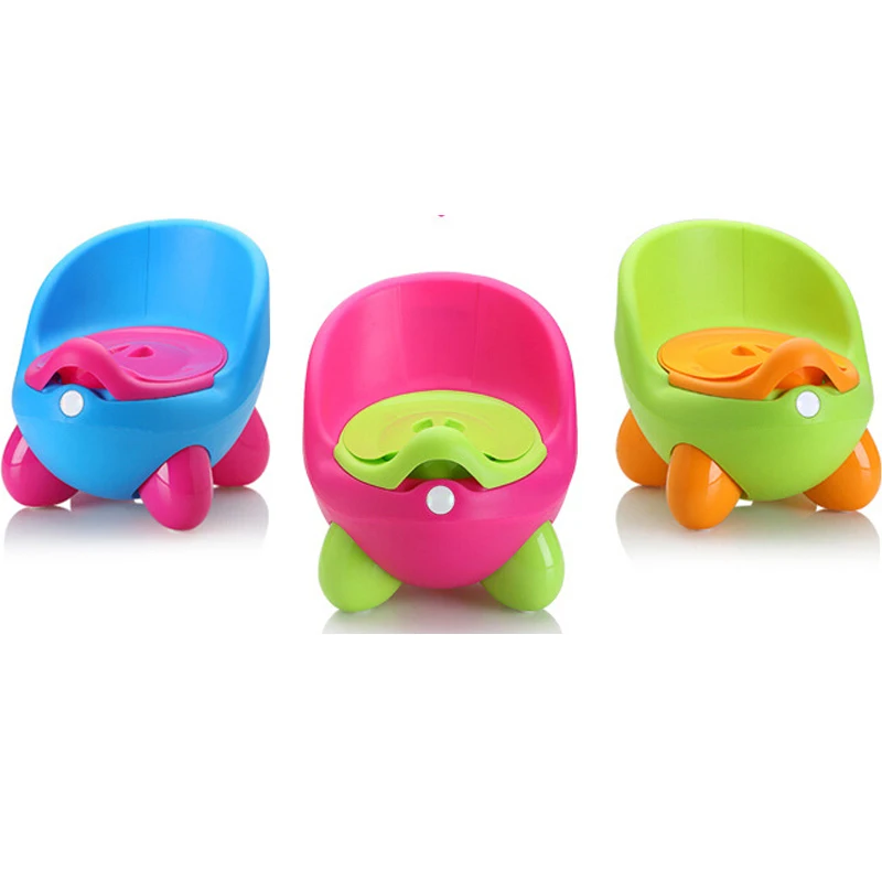 

Baby Toilet Training Seat Children Potty Chair Kids QQ Potty Novel Baby Egg Closestool For Free Potty Brush