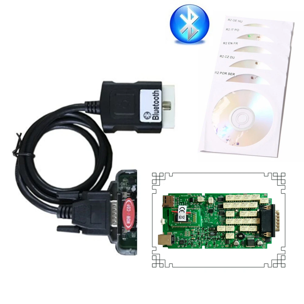 A+ quality Single pcb with case New N-EC relay WOW cdp SNOOPER v5.008 R2 version VD TCS CDP PRO PLUS new vci with bluetooth A+ quality Single pcb with case New N-EC relay WOW cdp SNOOPER v5.008 R2 version VD TCS CDP PRO PLUS new vci with bluetooth