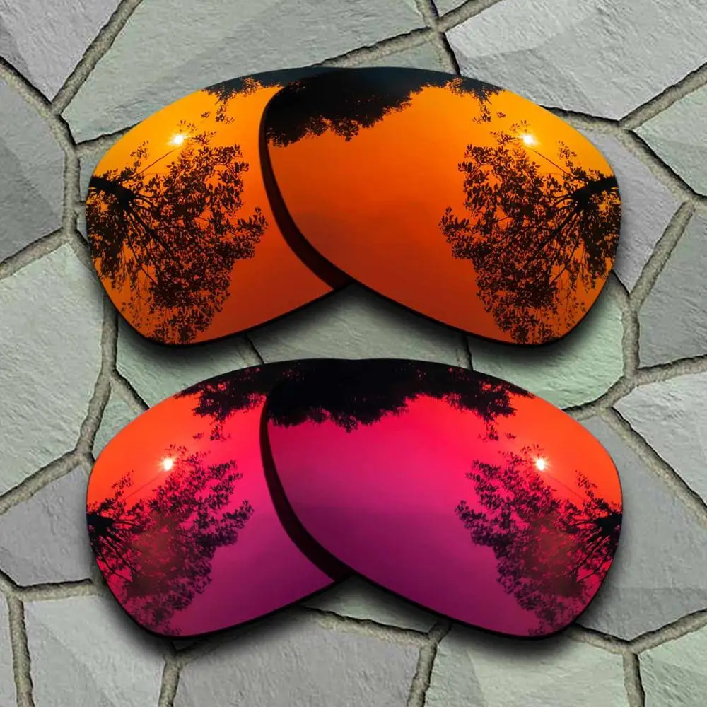 Красные оранжевые и фиолетовые красные солнцезащитные очки поляризованные Сменные линзы для солнцезащитных очков 2012 - Цвет линз: Chrome-Bronze Brown