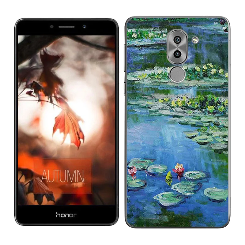 Чехол для телефона Huawei Honor 6X чехлы 5 дюймов задняя крышка с масляной краской GR5 2017