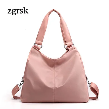 

Female Messenger Bags Party Satchel Zipper Solid Nylon Designer Luxury Handbags Women High Quality Red Vintage Bags Bolso Mujer
