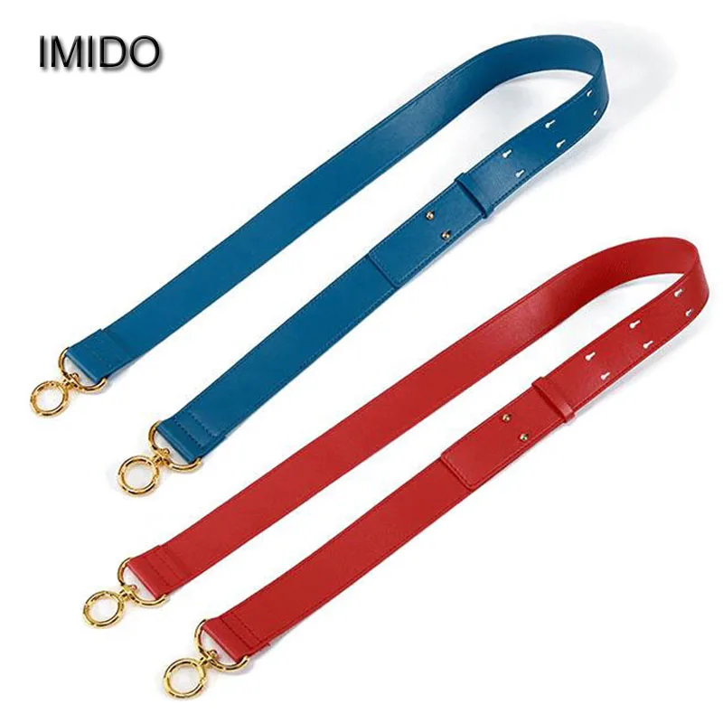 Ремень IMIDO STP110 из натуральной кожи Женский широкий ремешок для сумки на плечо