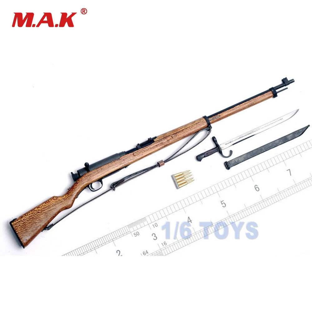 

1/6 Scale WWII Japan Soldier Weapon Model Arisaka Ti-Lite T8007 Metal 38 Rifle Gun Collections