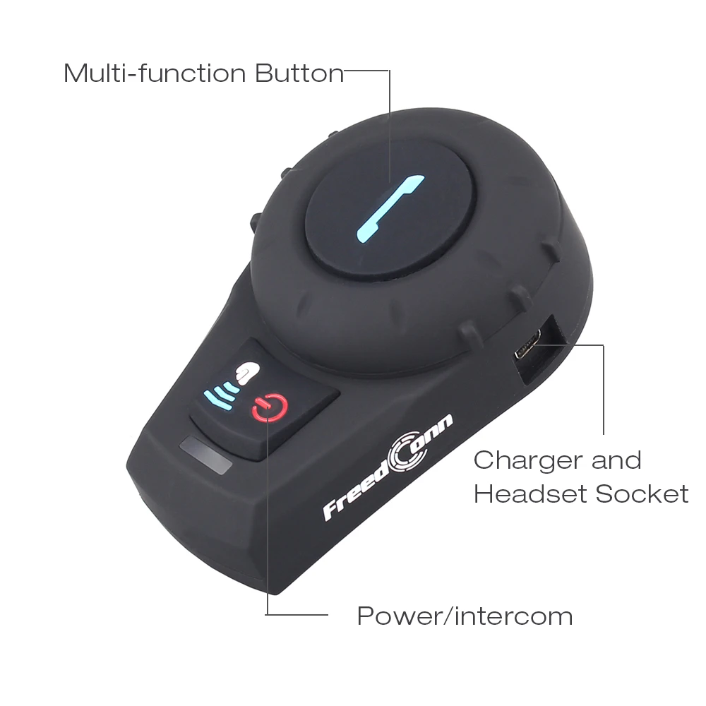 Из 2 предметов FDCVB BT interphone Bluetooth мотоцикл переговорное устройство для мотоциклетного шлема гарнитура для Интегральная/полный уход за кожей лица шлем+ мягкий микрофон