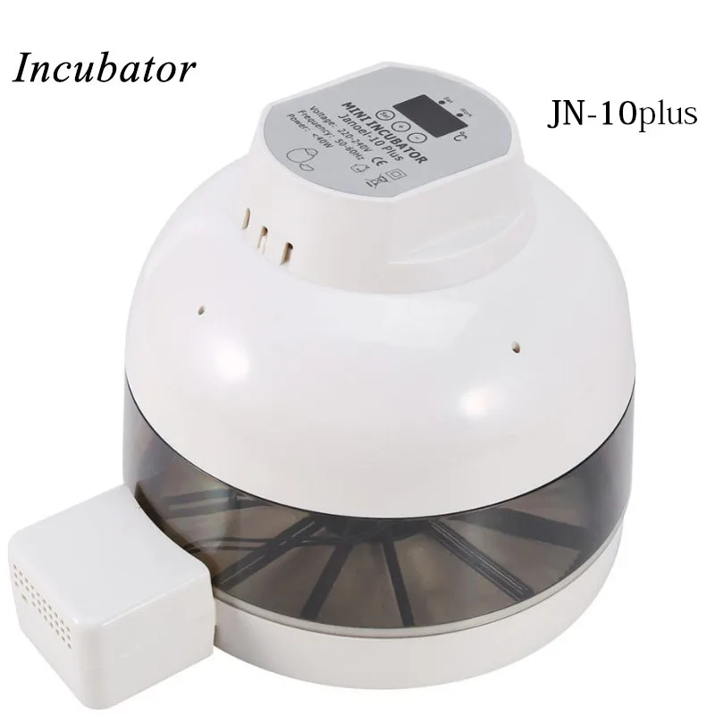 

10 Eggs Mini Incubator Automatically Turn Eggs For Chicken Duck Birds EU Plug Automatic Incubator
