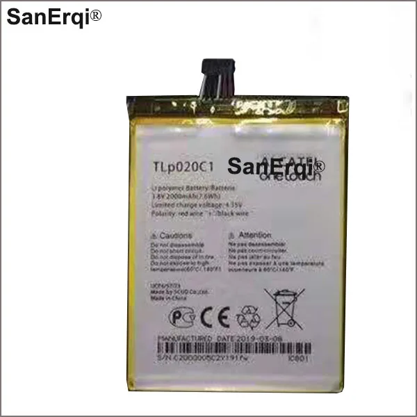 TLp020C1 2000 mAh Батарея для Alcatel Idol 2 Idol X Idol S 6037 K OT 6032 6035 6037 6040 OT6040D Batteria Батарея