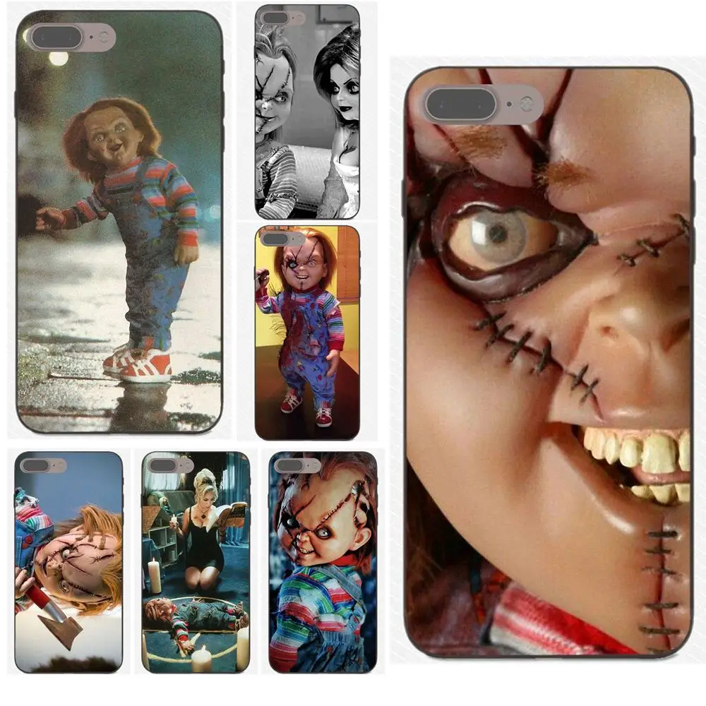 

For Huawei nova 2 Plus 2S 3i 4 Y3 Y5 II Y6 Y7 Y9 Lite Plus Prime 2017 2018 2019 TPU Cover Cell Phone Cases Novelty Chucky Doll