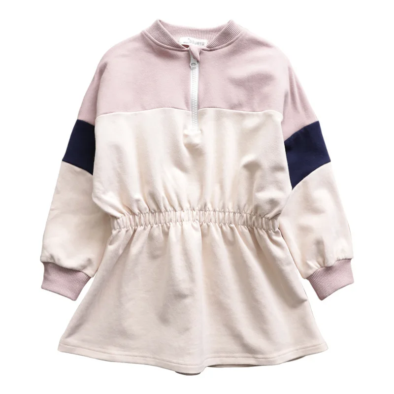 

Fashion 2019 baby girl spring dress Cotton kids clothes girls long sleeve princess dresses for children sport clothes costume