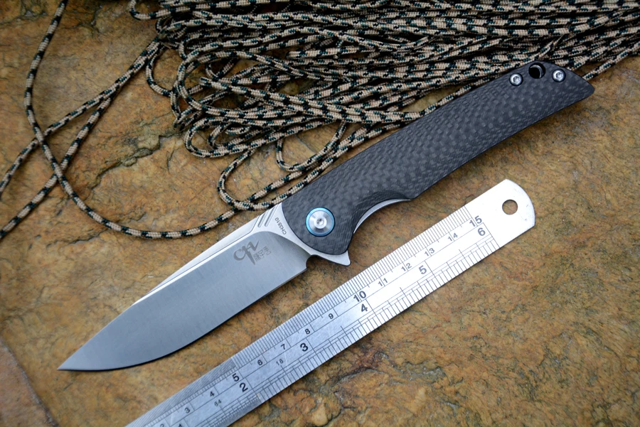 Лучший CH Марка 3510 VG10 качество лезвия pocke Ножи шариковый подшипник шайба выживания Ножи Отдых на природе Охота Ножи Шестерни углеродного волокна ру...