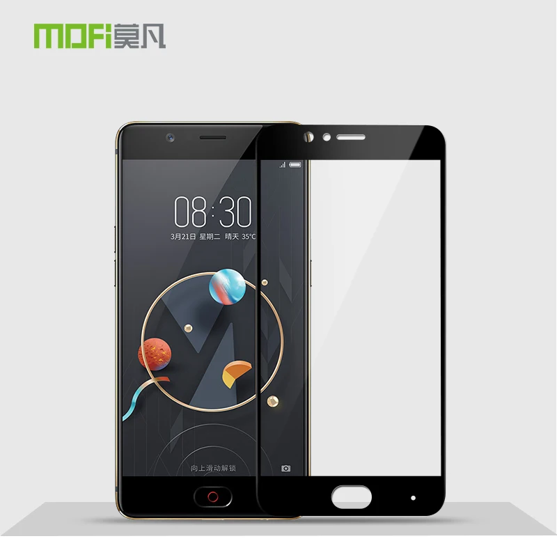 Zte Nubia M2 стекло закаленное Оригинальный MOFI полное покрытие защитная пленка