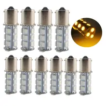 Lampada led 1156 py21w 1polo seta alerta cor laranja (laranja/amarelo)