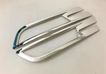 

for VW Passat B8 2016 2017 2018 Front Fog light lamp Trim Strip cover BAR GARNISH MESH