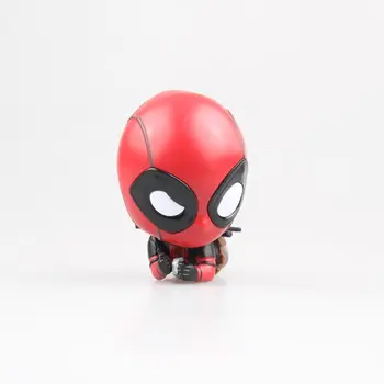 

Anime 1/10th Scale Bobble Head Groveling Deadpool Holding Version Mini Action PVC Figure Toy Brinquedos 6CM