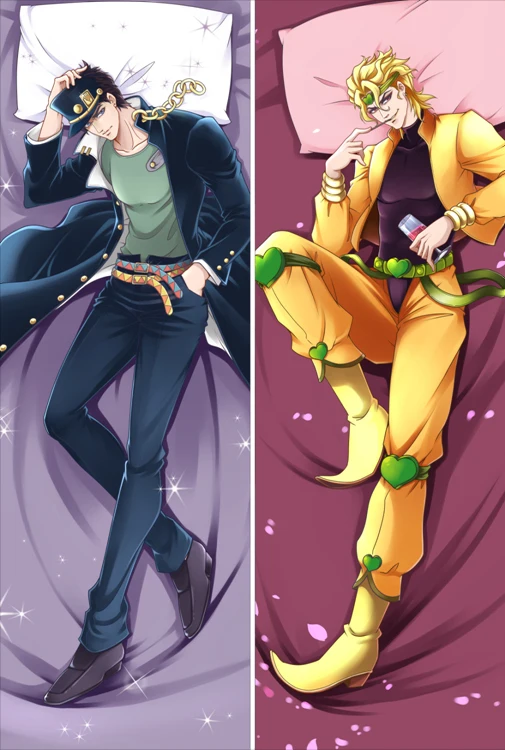 Наволочка для тела с мангой JoJo no Kimyo na Boken необычное приключение Джозефа джоестара